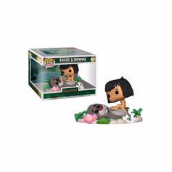 Figurine Funko Pop Moment The Jungle Book S2 Baloo & Mowgli