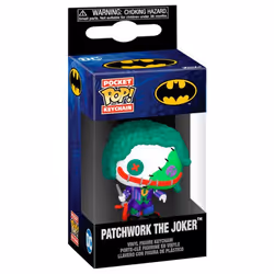 Porte-clé Funko Pop ! DC Comics ?Patchwork Joker