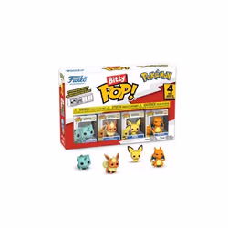 Pack 4 Figurines Funko Bitty Pop Pokémon Bulbasaur
