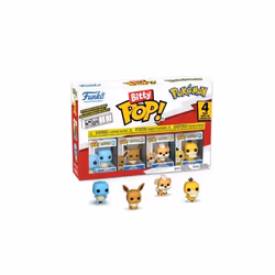 Pack 4 Figurines Funko Bitty Pop Pokémon Squirtle