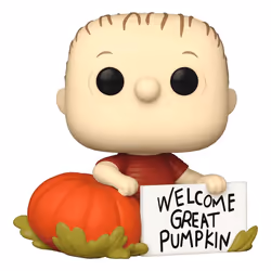 FUNKO POP! Linus with Pumpkin, Figurine à collectionner, Bande dessinée