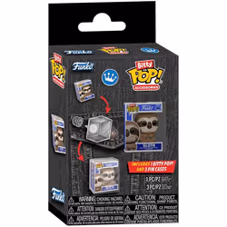 Pack 4 Figurines Funko Bitty Pop Wearables Pin