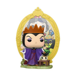 Disney Villians - Figurine POP! Deluxe Evil Queen (Glass) 9 cm