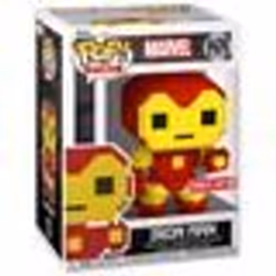 Figurine - Funko Pop! - Iron Man - 8-Bit - Vinyle de Haute Qualité - 95 cm
