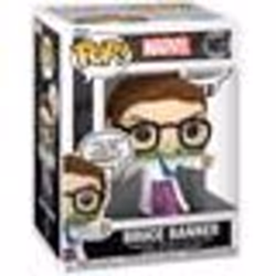 Figurine Funko Pop! - Marvel - Bruce Banner - 95 cm - Vinyle de Qualité - Cadeau Idéal