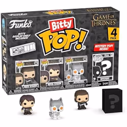Pack 4 Figurines Funko Bitty Pop Game of Thrones Ned Stark
