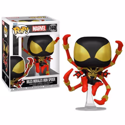 Figurine Funko Pop Marvel Spider-Man Comics Miles Iron Spider with Chase Modèle aléatoire