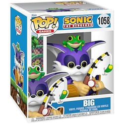 Figurine - Funko Pop! - Big The Cat - 1524 cm - Vinyle de Qualité - Sonic The Hedgehog
