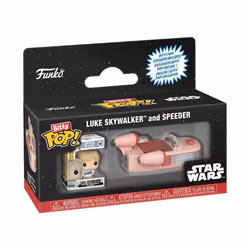 Figurine Funko Bitty Pop! Ride - Star Wars - Speeder Avec Luke