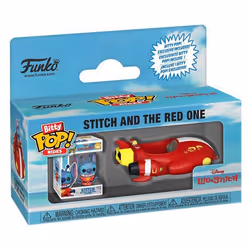 Figurine Funko Bitty Pop! Ride - Lilo Et Stitch - The Red One Avec Stitch