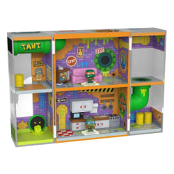 Les Tortues Ninja - Présentoir Bitty Box avec 2 figurines Bitty POP! Micheangelo et Leonardo