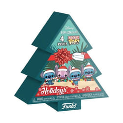 Porte-clés - FUNKO - Lilo & Stitch Holiday 2025 - Pack de 4 - 4 cm - Multicolore