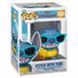 Figurine Funko Pop! - Disney - Lilo et Stitch - Stitch avec Tube - 9 cm - Accessoires colorés