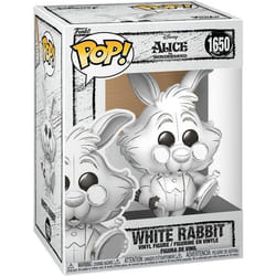 Figurine Funko Pop! Sketched - Alice Au Pays Des Merveilles - Lapin Blanc Croqui
