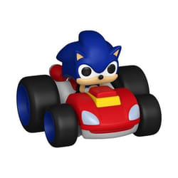 Funko - Sonic The Hedgehog Super Racers - Figurine Diecast Sonic 5 cm