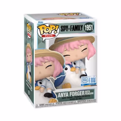 Figurine - Funko - Anya Forger - Spy x Family - Multicolore - Avec pingouin - Pop !