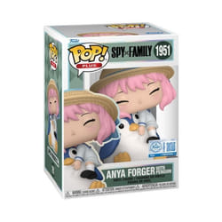 Figurine - Funko - Anya Forger - Spy x Family - Multicolore - Avec pingouin - Pop !