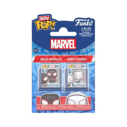 Marvel - Pack 2 figurines Bitty POP! Miles Morales & Ghost Spider 2,5 cm