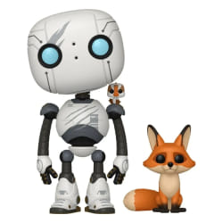 FUNKO Le Robot sauvage - Figurines POP & Buddy! Le Robot sauvage, modèle Roz w/Brightbill & Fink 9 cm