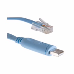 Cisco CAB-CON-USBRJ45=, Micro USB to RJ-45, Bleu, Chine, 1 pièce(s), 152,4 mm, 184,2 mm