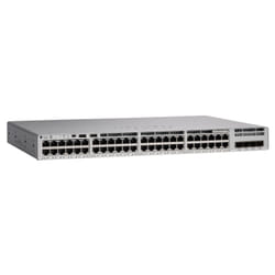 Cisco C9200L-48PXG-4X-A commutateur réseau Géré L2/L3 Gigabit Ethernet (10/100/1000) Connexion Ethernet, supportant l'alimentation via ce port (PoE) Gris