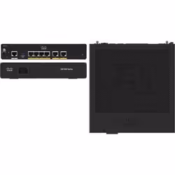 Cisco C921-4PLTEGB, Ethernet WAN, Gigabit Ethernet, Noir