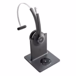 Cisco 561, Sans fil, Bureau/Centre d'appels, 50 - 18000 Hz, 74,5 g, Casque, Noir, Gris