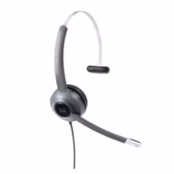Cisco 521, Avec fil, Bureau/Centre d'appels, 50 - 18000 Hz, Casque, Noir, Gris