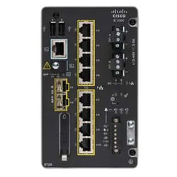 Cisco Catalyst IE-3300-8T2S-A commutateur réseau Géré L2 Gigabit Ethernet (10/100/1000) Noir