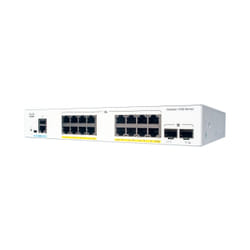 Cisco Catalyst C1000-16P-E-2G-L commutateur réseau Géré L2 Gigabit Ethernet (10/100/1000) Connexion Ethernet, supportant l'alimentation via ce port (PoE) Gris