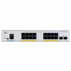 Cisco Catalyst C1000-16FP-2G-L, Géré, L2, Gigabit Ethernet (10/100/1000), Connexion Ethernet, supportant l'alimentation via c ...