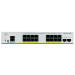 Cisco Catalyst C1000-16FP-2G-L commutateur réseau Géré L2 Gigabit Ethernet (10/100/1000) Connexion Ethernet, supportant l'alimentation via ce port (PoE) Gris