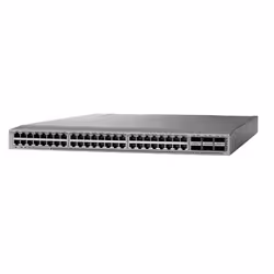 Cisco Nexus N9K-C93108TC-FX3P, Géré, L2/L3, 10G Ethernet (100/1000/10000), Grille de montage, 1U