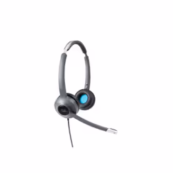 Cisco 522, Avec fil, Bureau/Centre d'appels, 50 - 18000 Hz, Casque, Noir, Gris