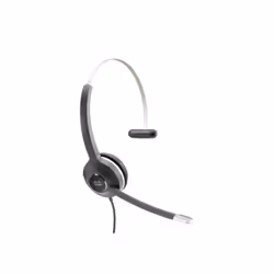 Cisco 531, Avec fil, Bureau/Centre d'appels, 50 - 18000 Hz, Casque, Noir, Gris