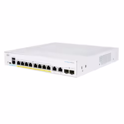 Cisco CBS250-8P-E-2G-EU, Géré, L2/L3, Gigabit Ethernet (10/100/1000), Grille de montage