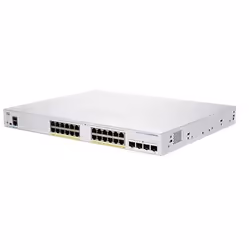 Cisco CBS250-24P-4X-EU, Géré, L2/L3, Gigabit Ethernet (10/100/1000), Grille de montage