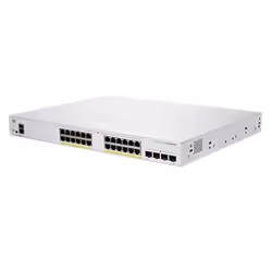Cisco CBS250-24PP-4G-EU, Géré, L2/L3, Gigabit Ethernet (10/100/1000), Grille de montage
