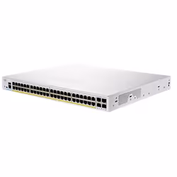 Cisco CBS350-48P-4G-EU, Géré, L2/L3, Gigabit Ethernet (10/100/1000), Grille de montage