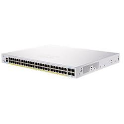 Cisco CBS350-48P-4G-EU commutateur réseau Géré L2/L3 Gigabit Ethernet (10/100/1000) Argent