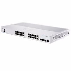 Cisco CBS250-24T-4X-EU, Géré, L2/L3, Gigabit Ethernet (10/100/1000), Grille de montage