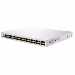 Cisco CBS250-48P-4X-EU, Géré, L2/L3, Gigabit Ethernet (10/100/1000), Grille de montage