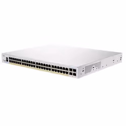 Cisco CBS250-48PP-4G-EU, Géré, L2/L3, Gigabit Ethernet (10/100/1000), Grille de montage