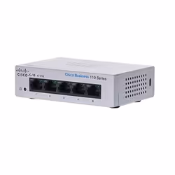 Cisco CBS110, Non-géré, L2, Gigabit Ethernet (10/100/1000), Full duplex, Grille de montage, 1U