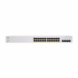 Cisco CBS220-24FP-4X, Géré, L2, Gigabit Ethernet (10/100/1000), Connexion Ethernet, supportant l'alimentation via ce port (Po ...