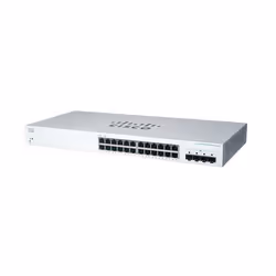 Cisco CBS220-24T-4G, Géré, L2, Gigabit Ethernet (10/100/1000), Grille de montage, 1U