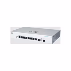 Cisco CBS220-8T-E-2G, Géré, L2, Gigabit Ethernet (10/100/1000), Grille de montage, 1U
