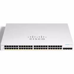 Cisco Business 220 Series Smart Switches Géré L2 Gigabit Ethernet (10/100/1000) Connexion Ethernet, supportant l'alimentation via ce port (PoE) Blanc
