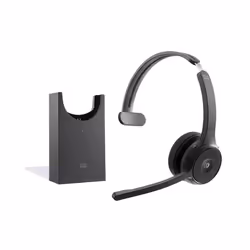 Cisco HS-WL-721-BUNAS-C, Sans fil, Bureau/Centre d'appels, 120 g, Casque, Noir