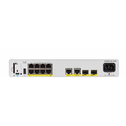 Cisco Catalyst C9200CX-8P-2X2G-A commutateur réseau Géré L2/L3 Gigabit Ethernet (10/100/1000) Connexion Ethernet, supportant l'alimentation via ce port (PoE) Gris